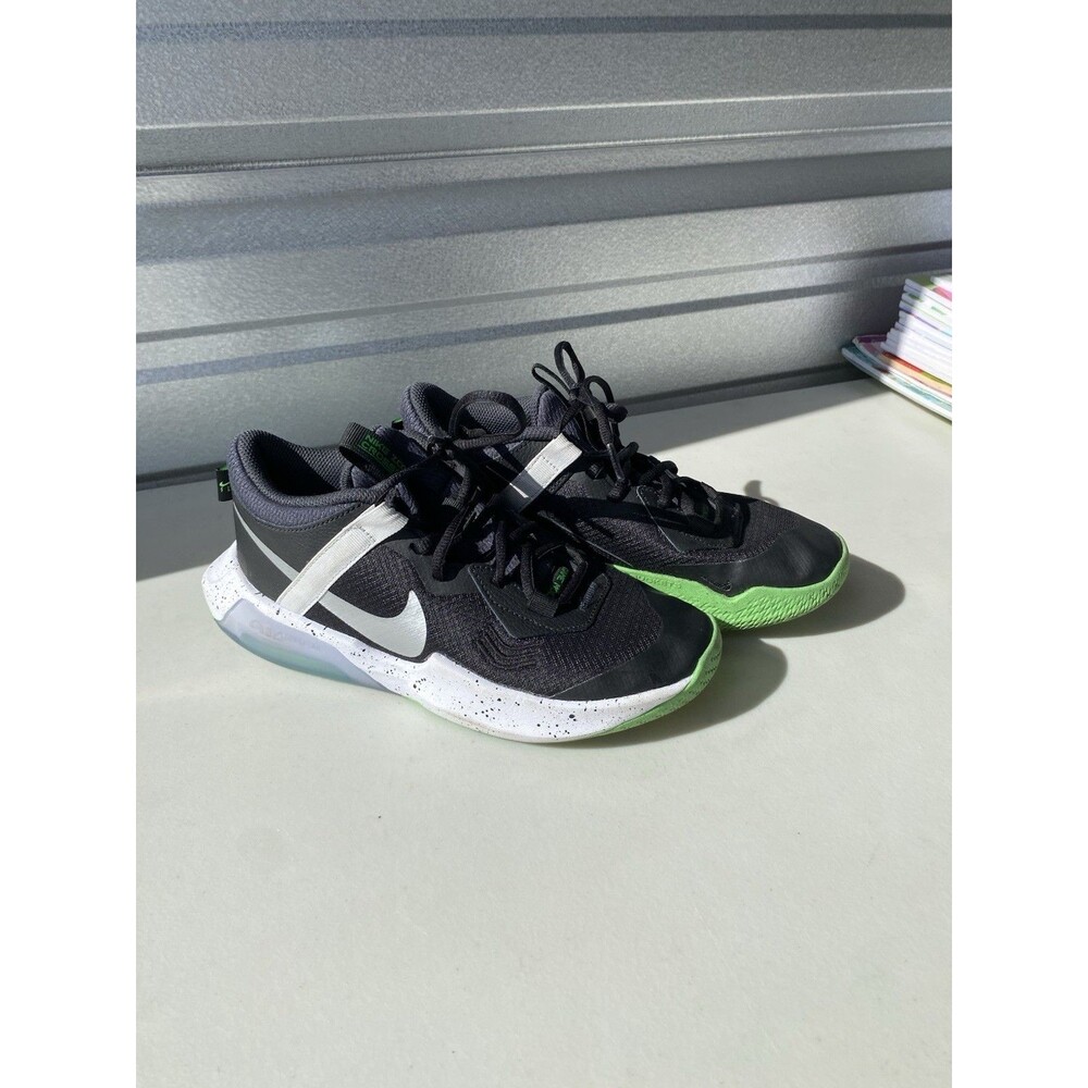 Nike Air Zoom Crossover GS Youth Basketball Shoes 5.5Y Black Green DC5216-001